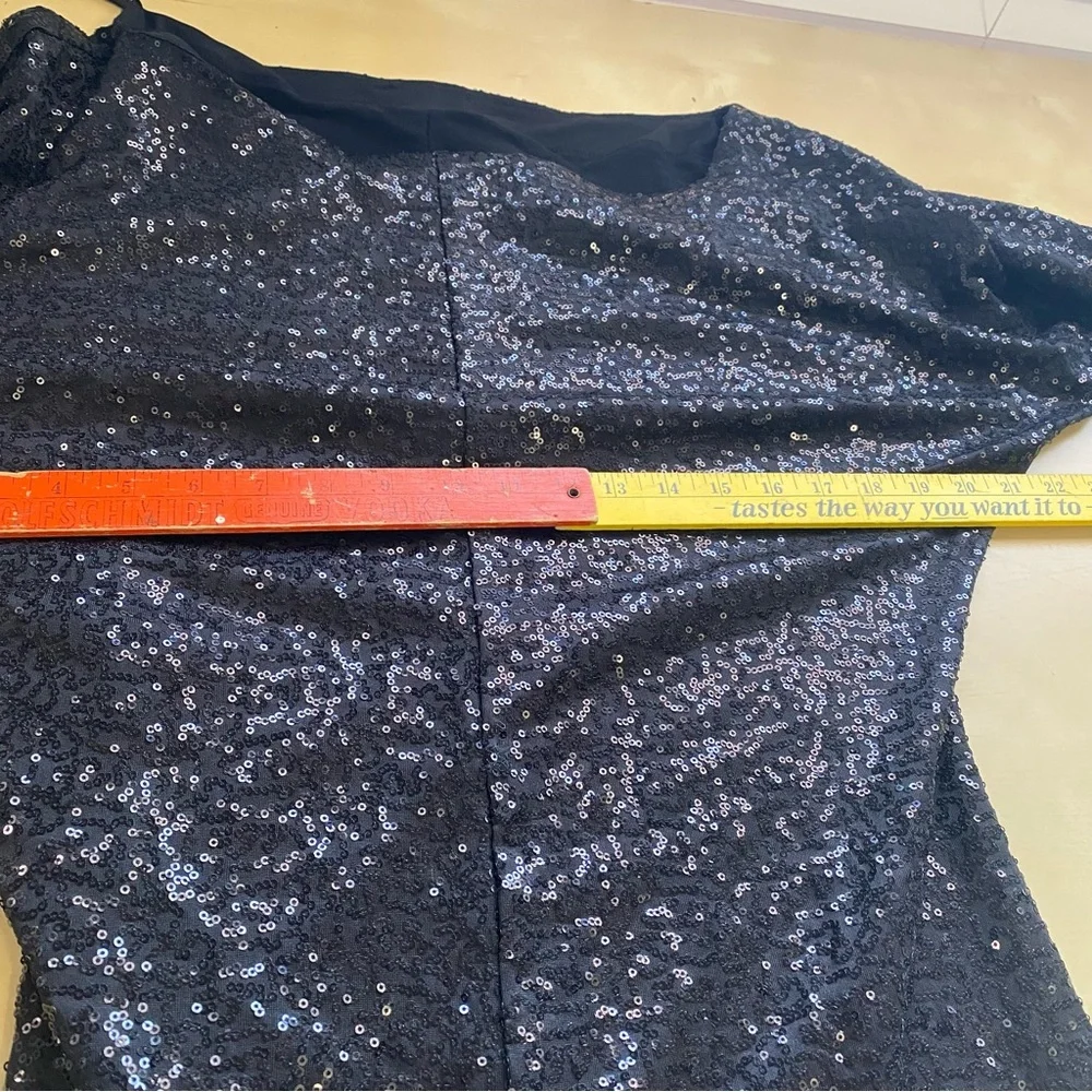 Bebe Sequined Mini Dress - Picture 3 of 8